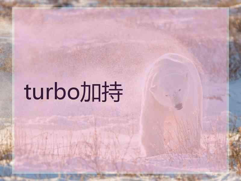 turbo加持