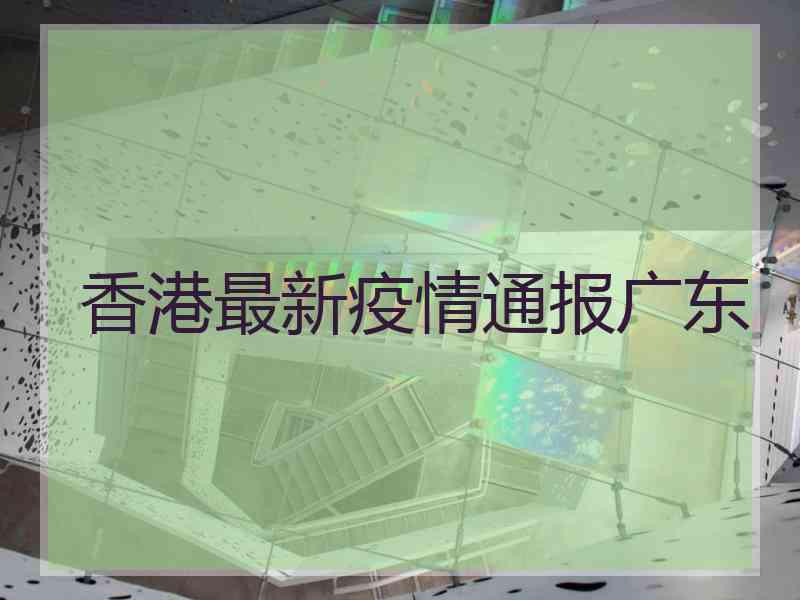 香港最新疫情通报广东