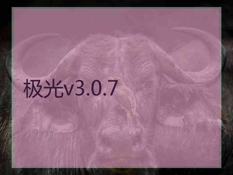 极光v3.0.7