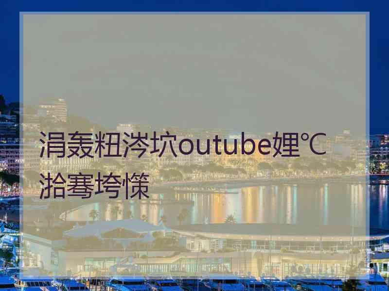 涓轰粈涔坹outube娌℃湁骞垮憡