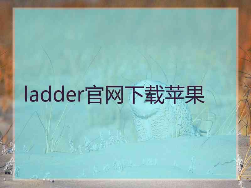 ladder官网下载苹果