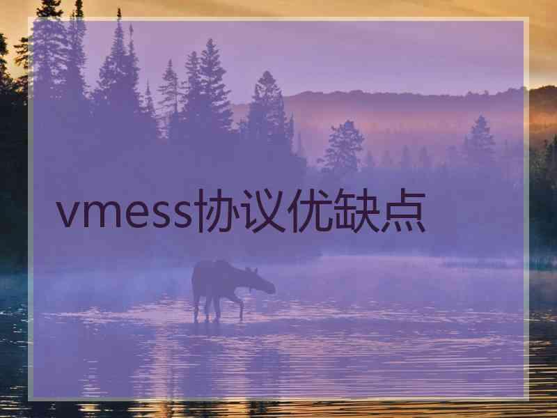 vmess协议优缺点