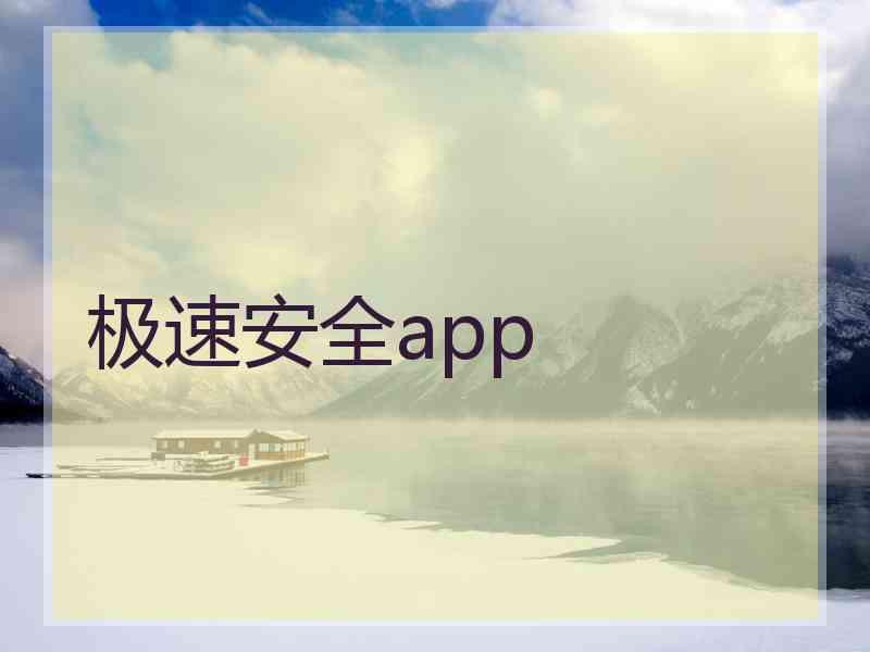 极速安全app