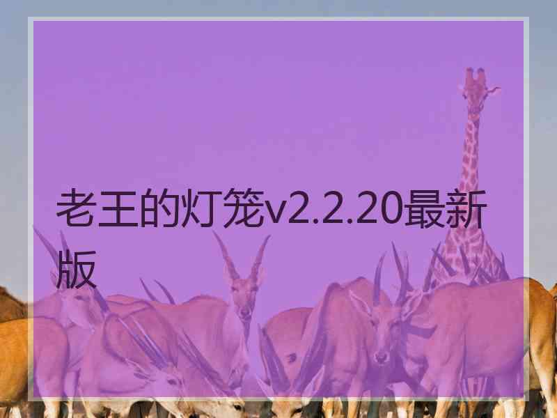 老王的灯笼v2.2.20最新版