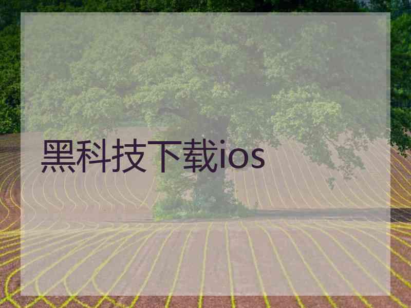 黑科技下载ios