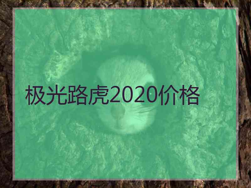 极光路虎2020价格